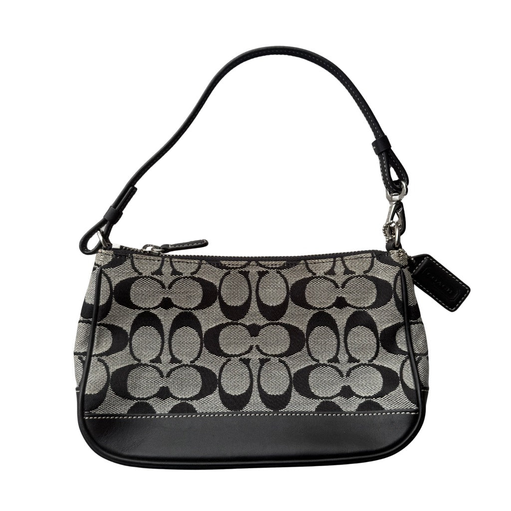 Coach Y2K Demi Shoulder Bag Grey/Black