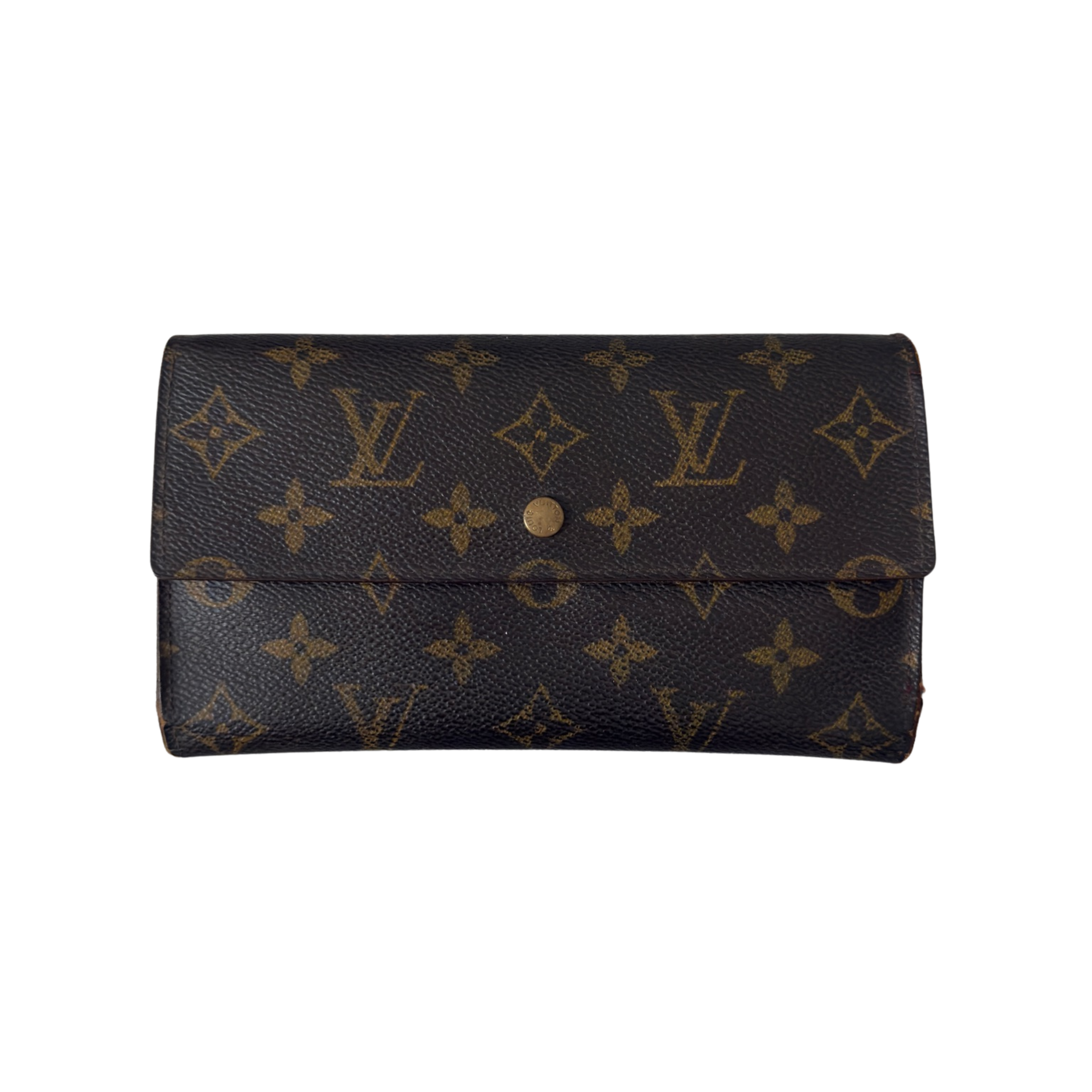 Louis Vuitton Monogram Portefeuille Sarah Long Wallet