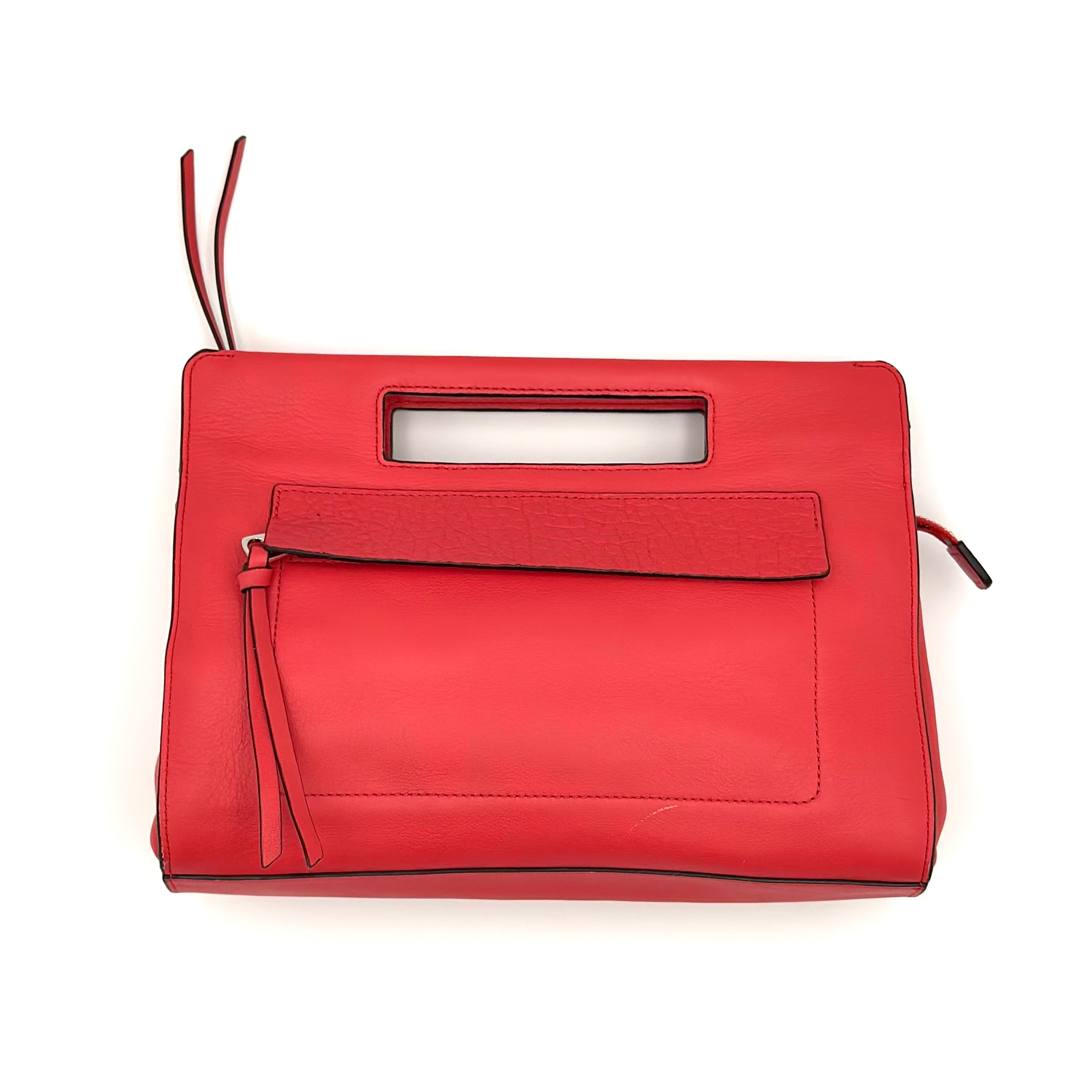 Coach 2Way Bleecker Pocket Clutch Bag Red
