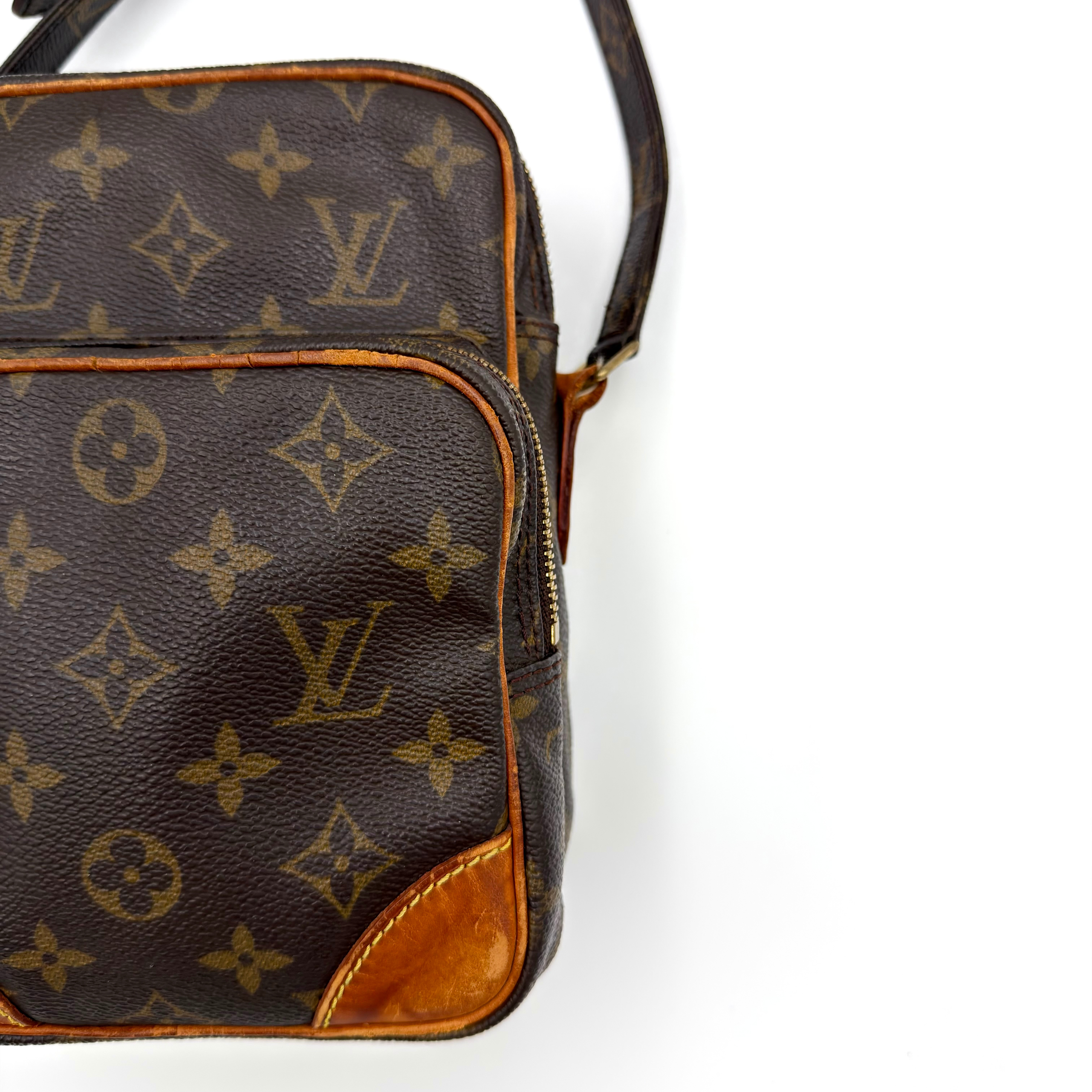 Louis Vuitton Monogram Amazon Crossbody Bag Brown
