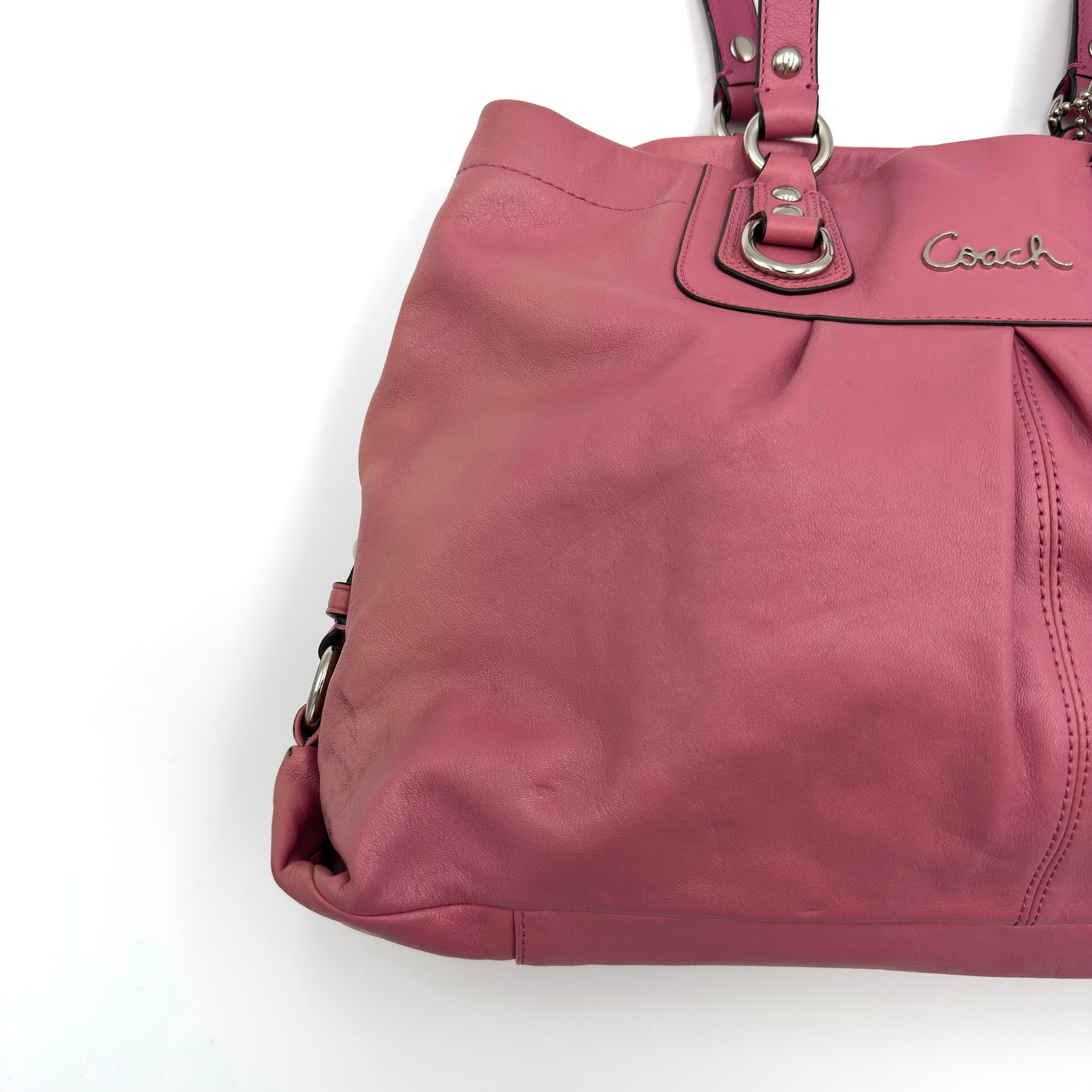 Coach 2Way Ashley Shoulder Bag Pink