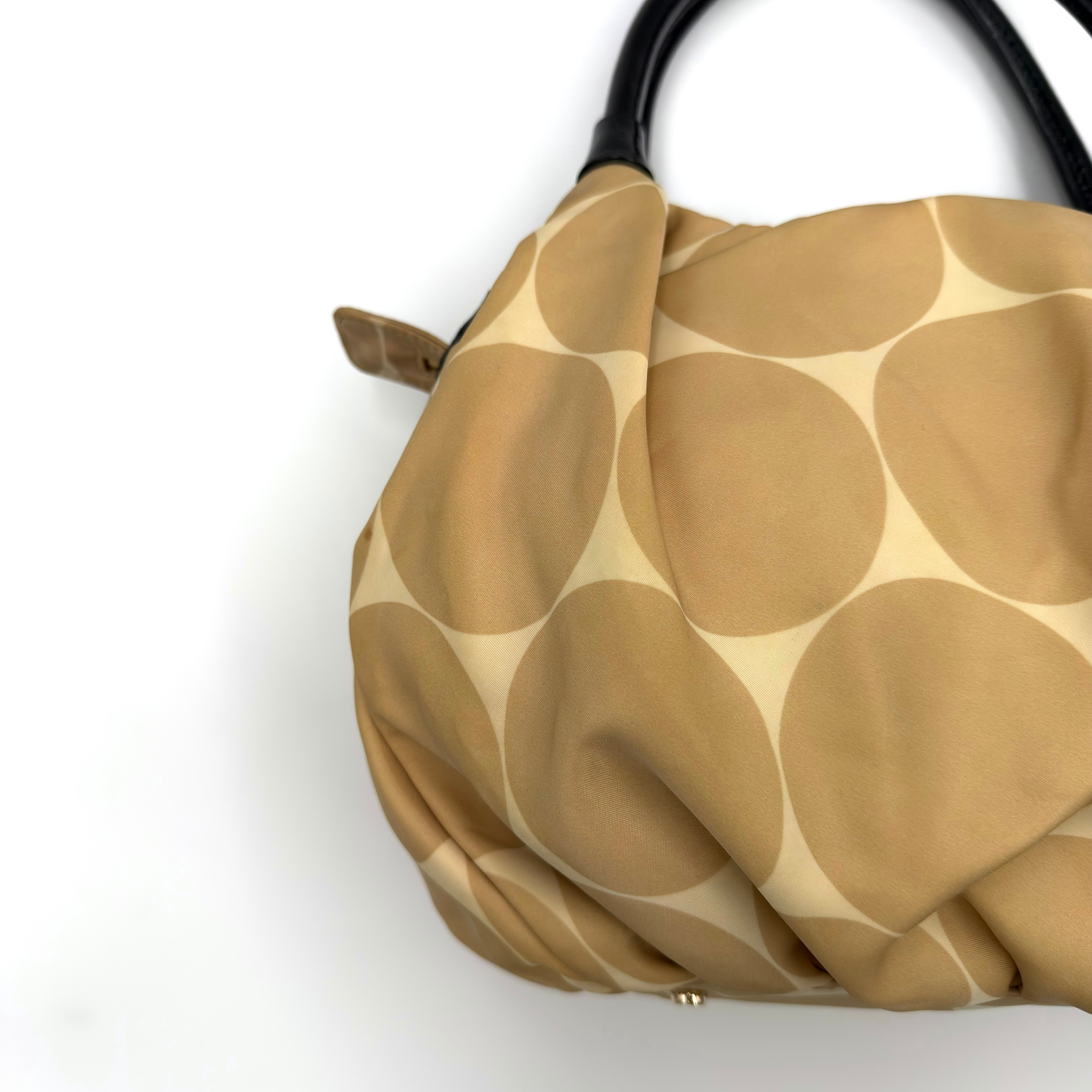 Kate Spade New York Deborah Dot Nylon Shoulder Bag Brown/Beige