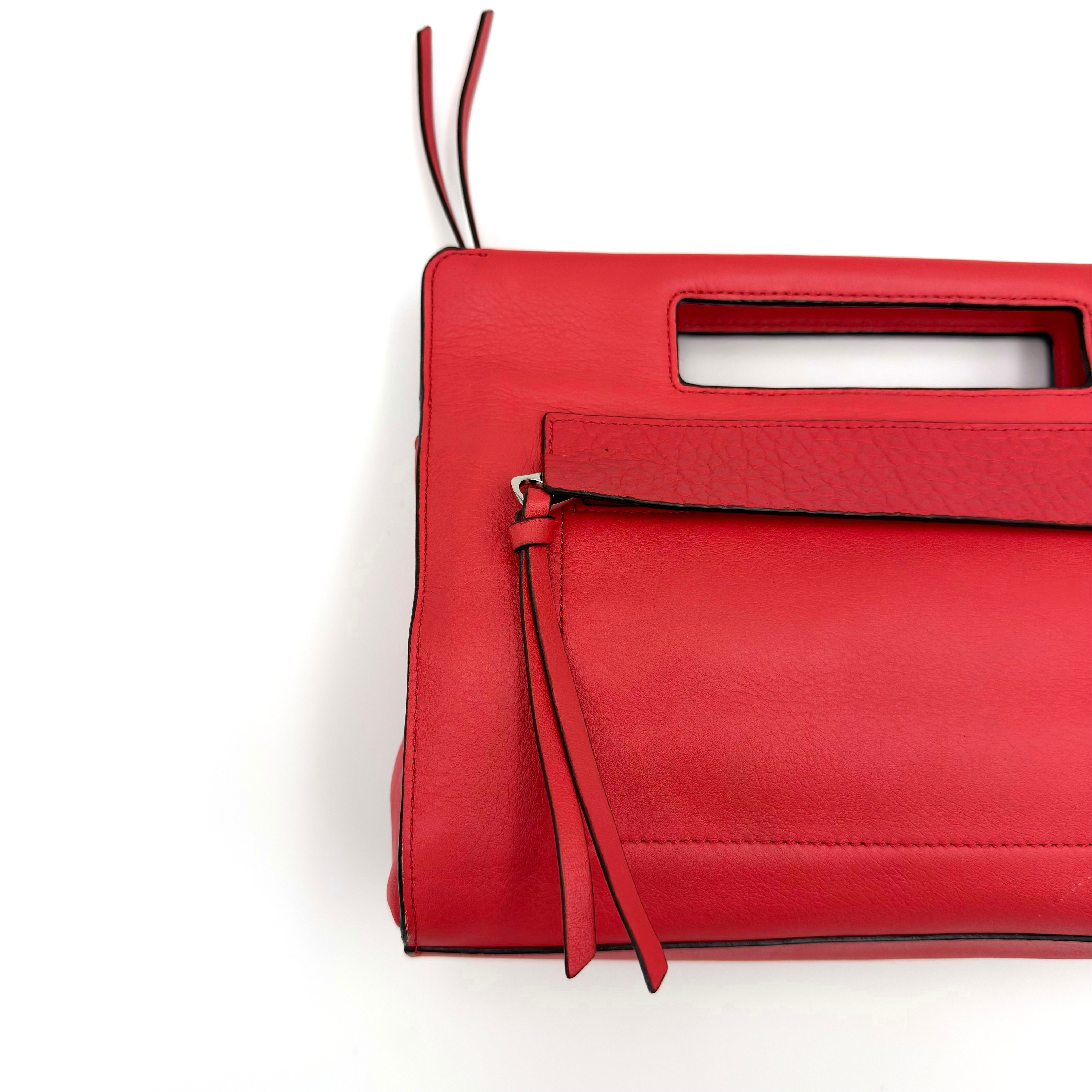 Coach 2Way Bleecker Pocket Clutch Bag Red