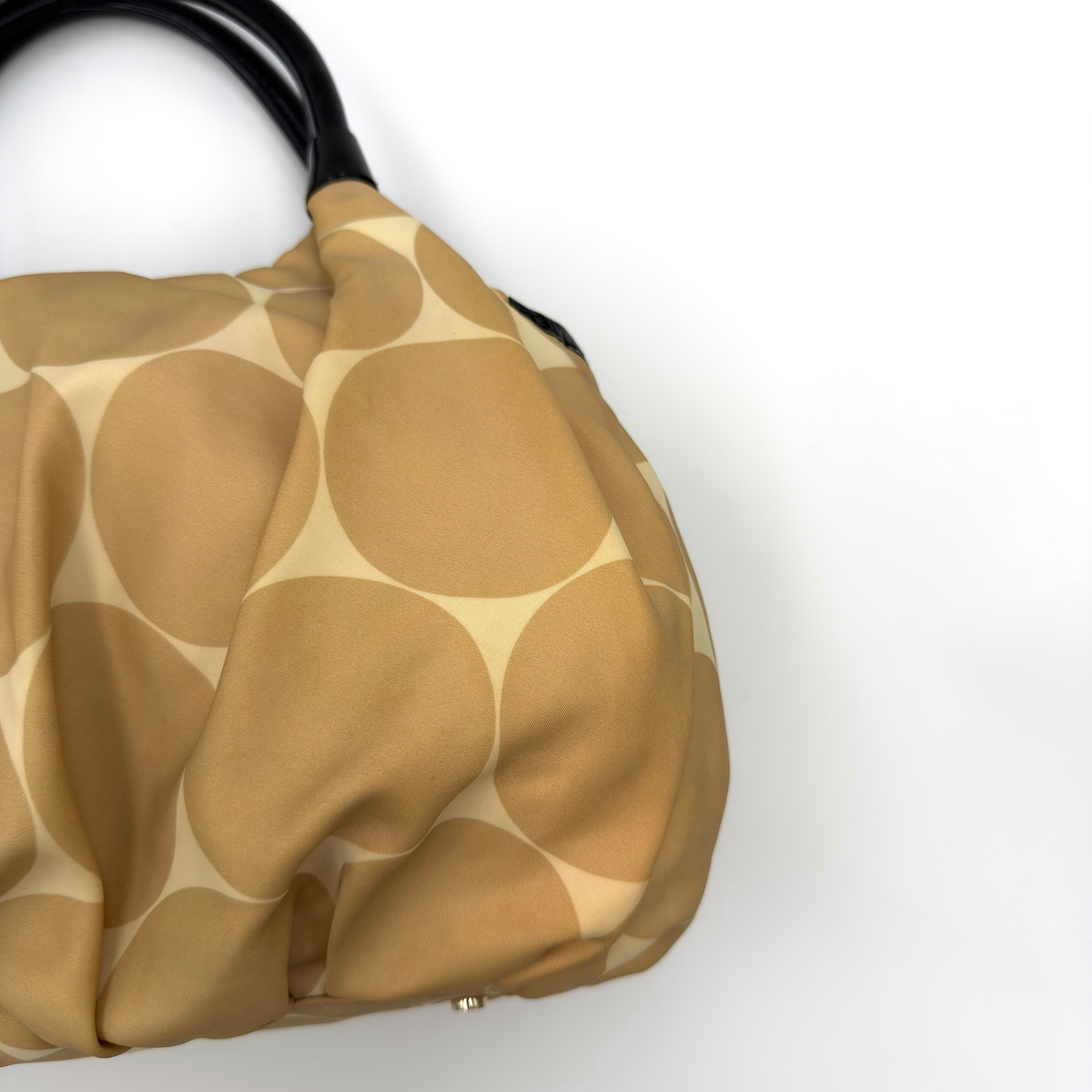 Kate Spade New York Deborah Dot Nylon Shoulder Bag Brown/Beige