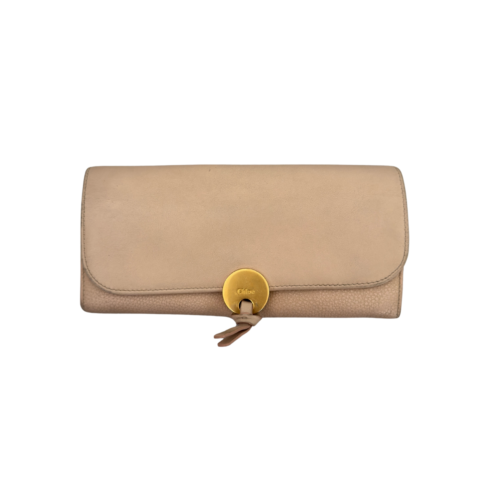 Chloe Light Pink Indy Long Wallet