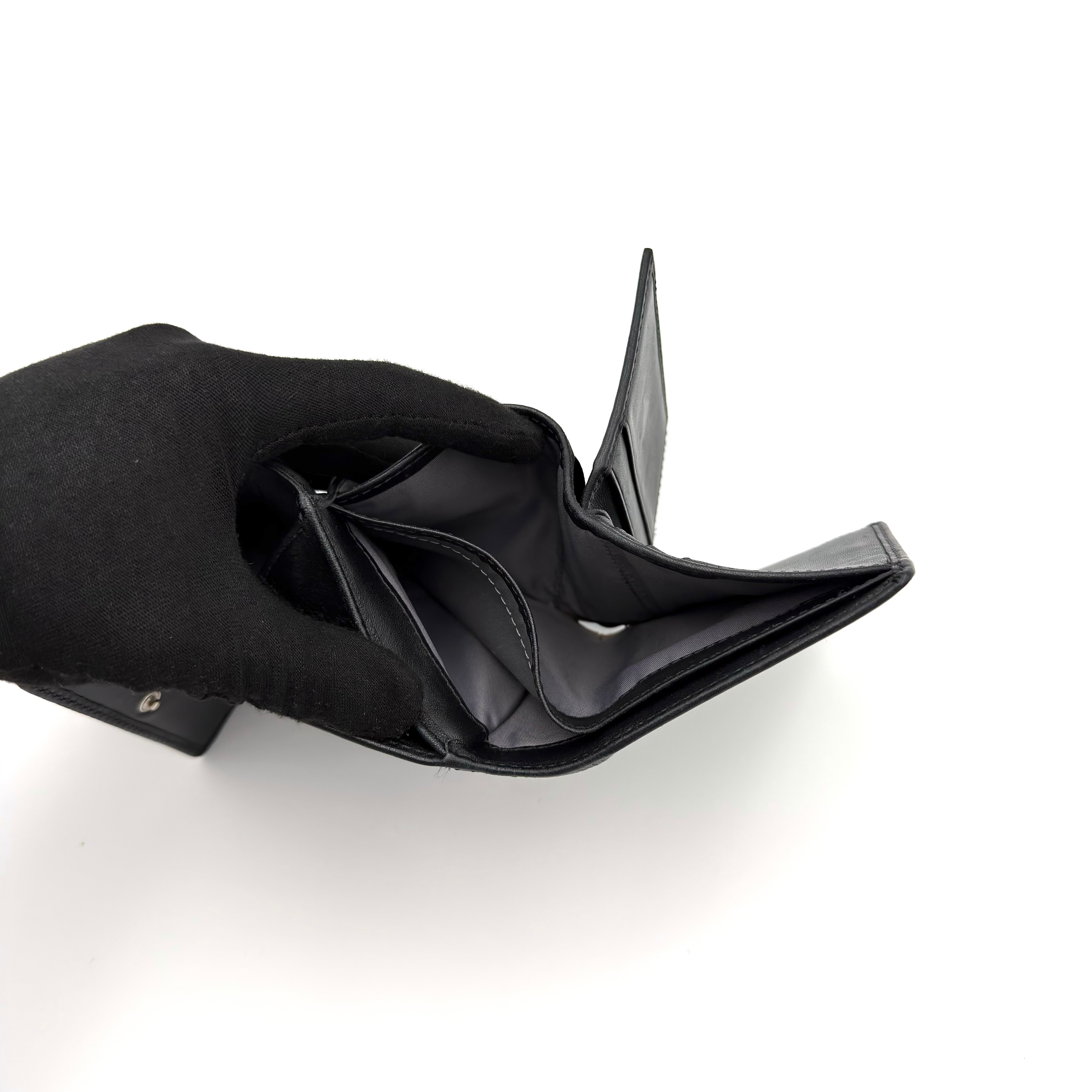 Coach Signature Soho Black Leather Wallet