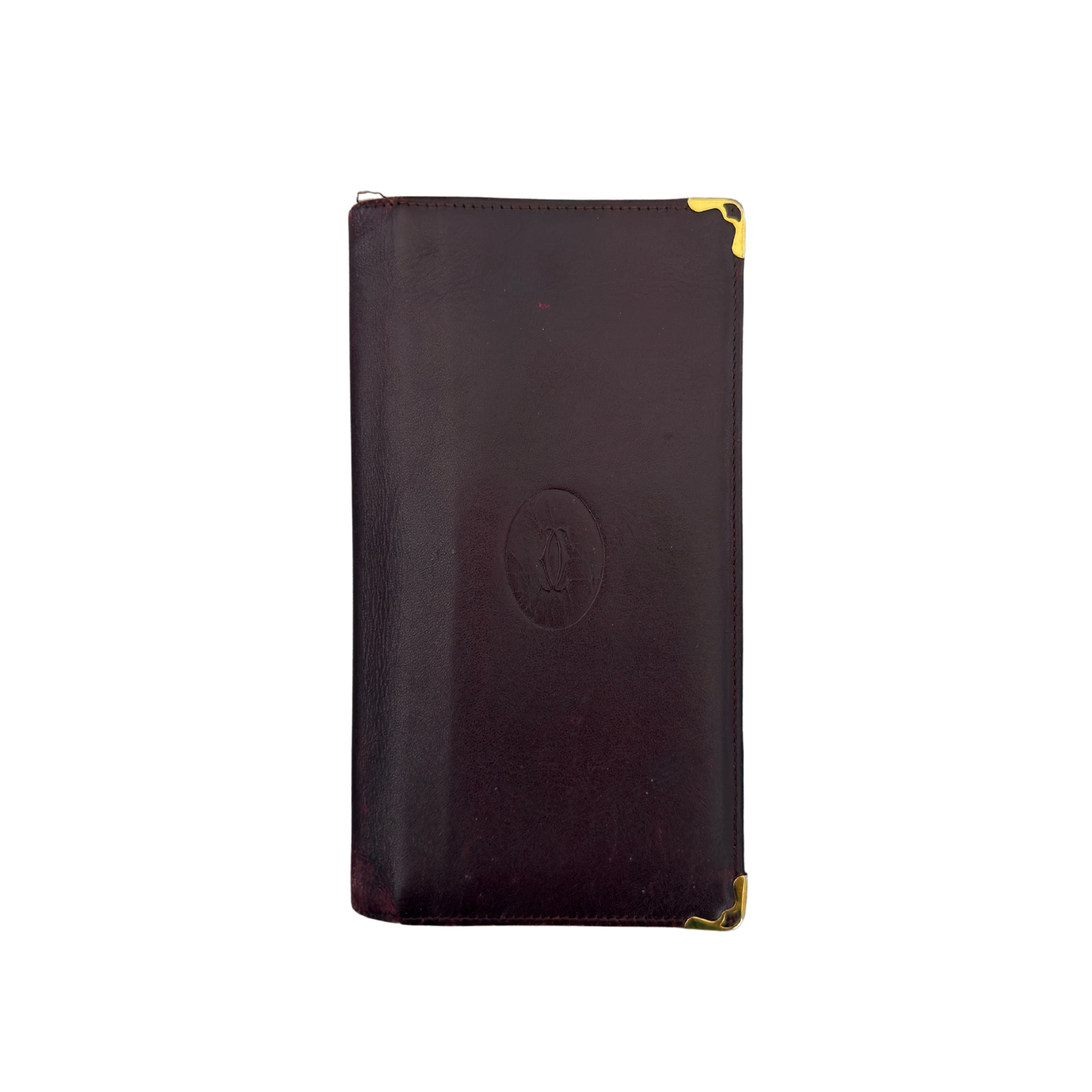 Cartier Must De Cartier Burgundy Long Wallet