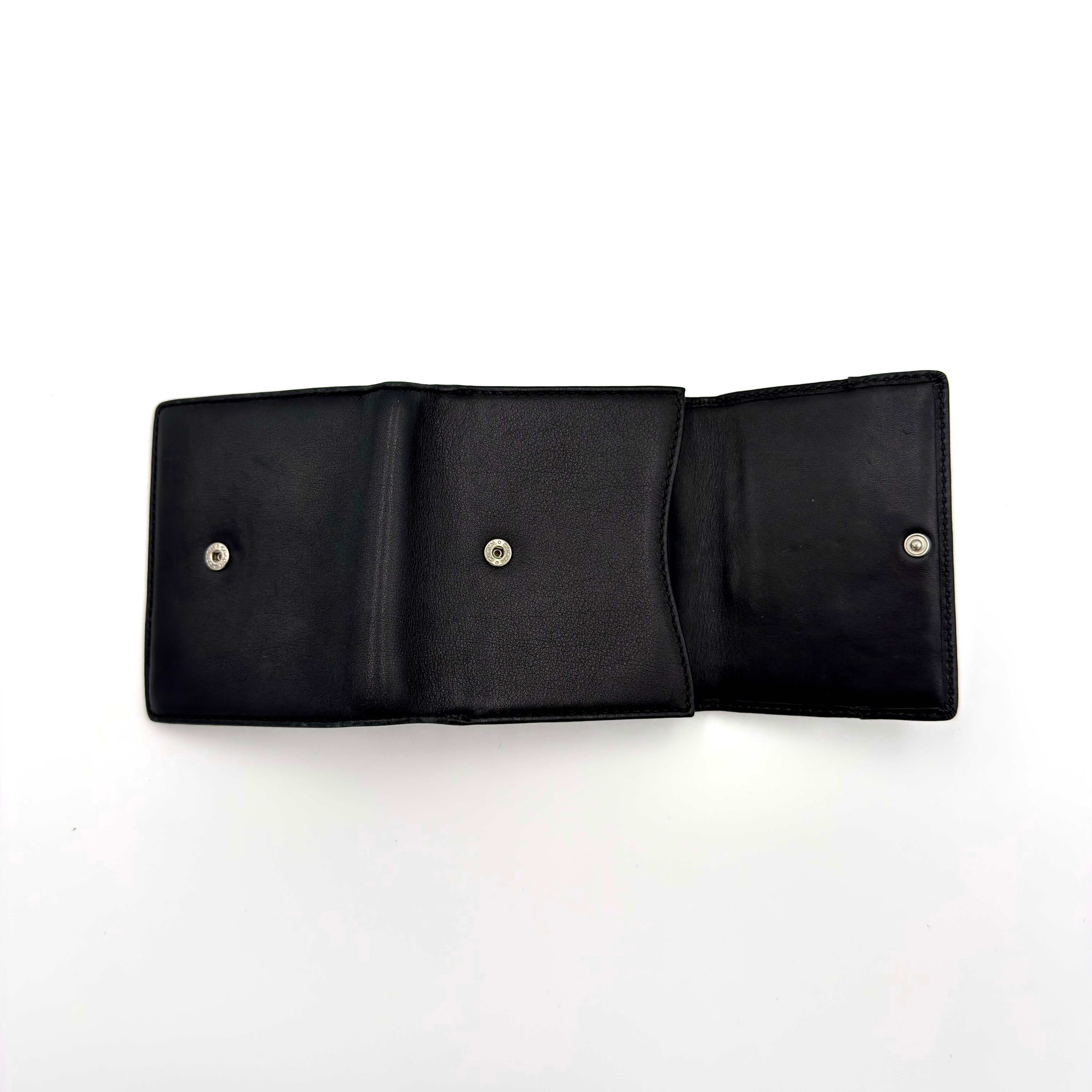 Coach Signature Soho Black Leather Wallet