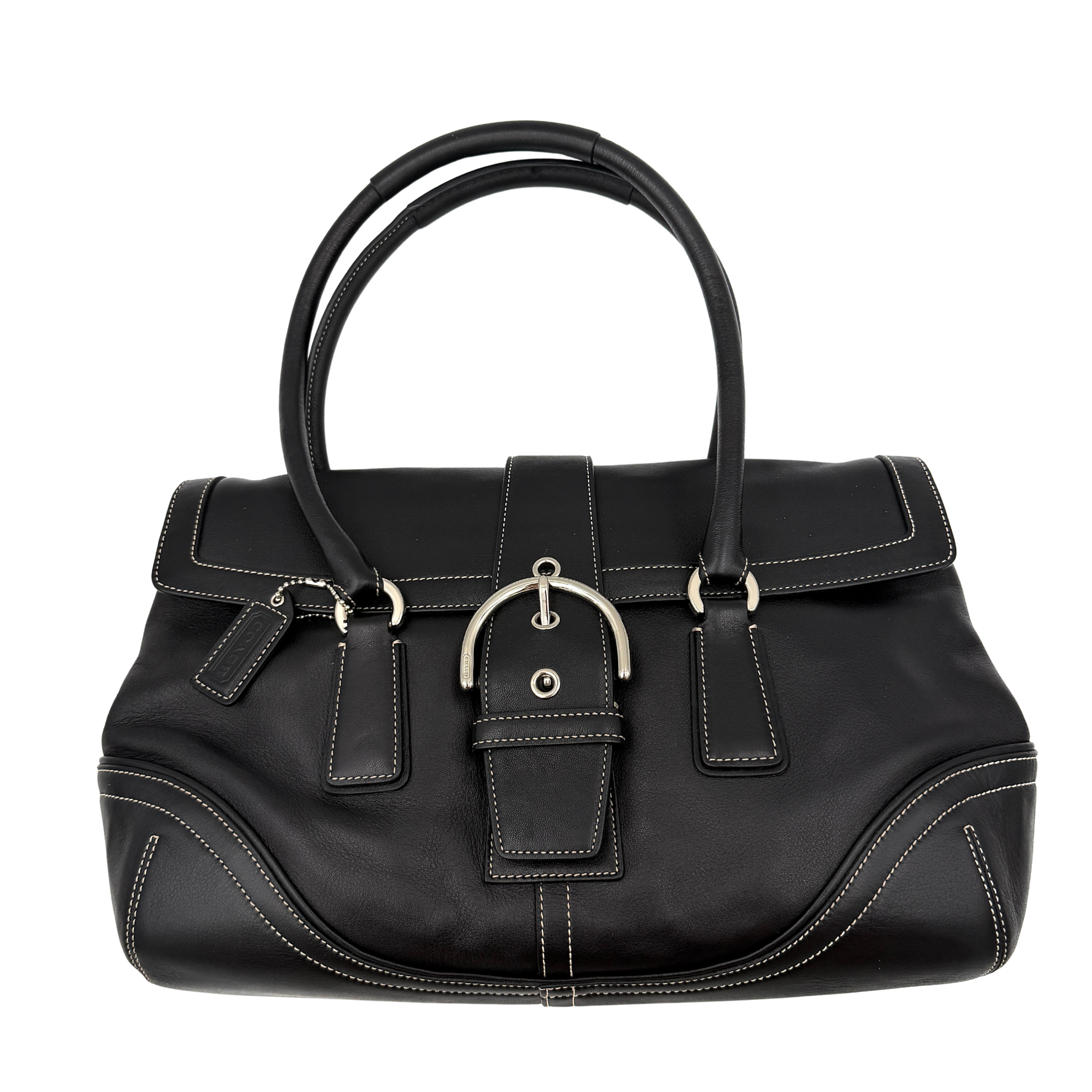 Coach Y2K Hampton Soho Shoulder Bag Black