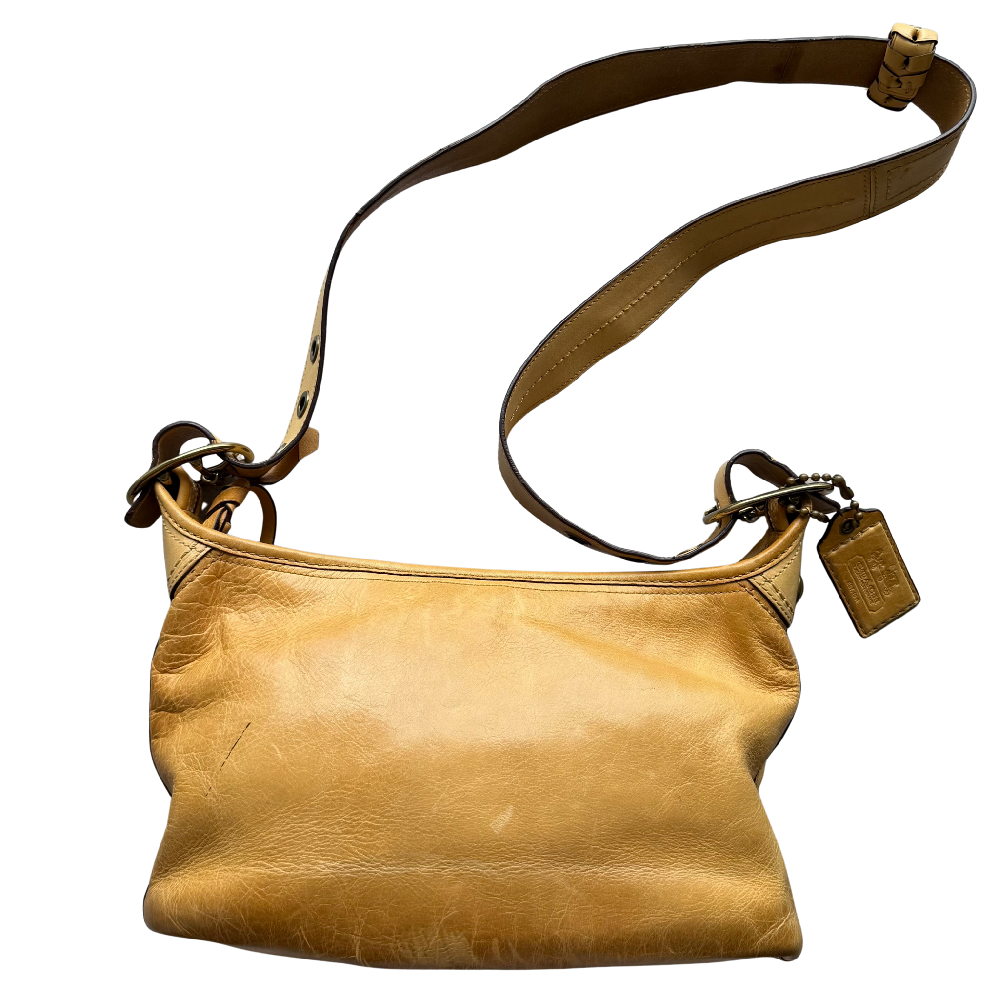 Coach Bleeker Crossbody Shoulder Bag Tan
