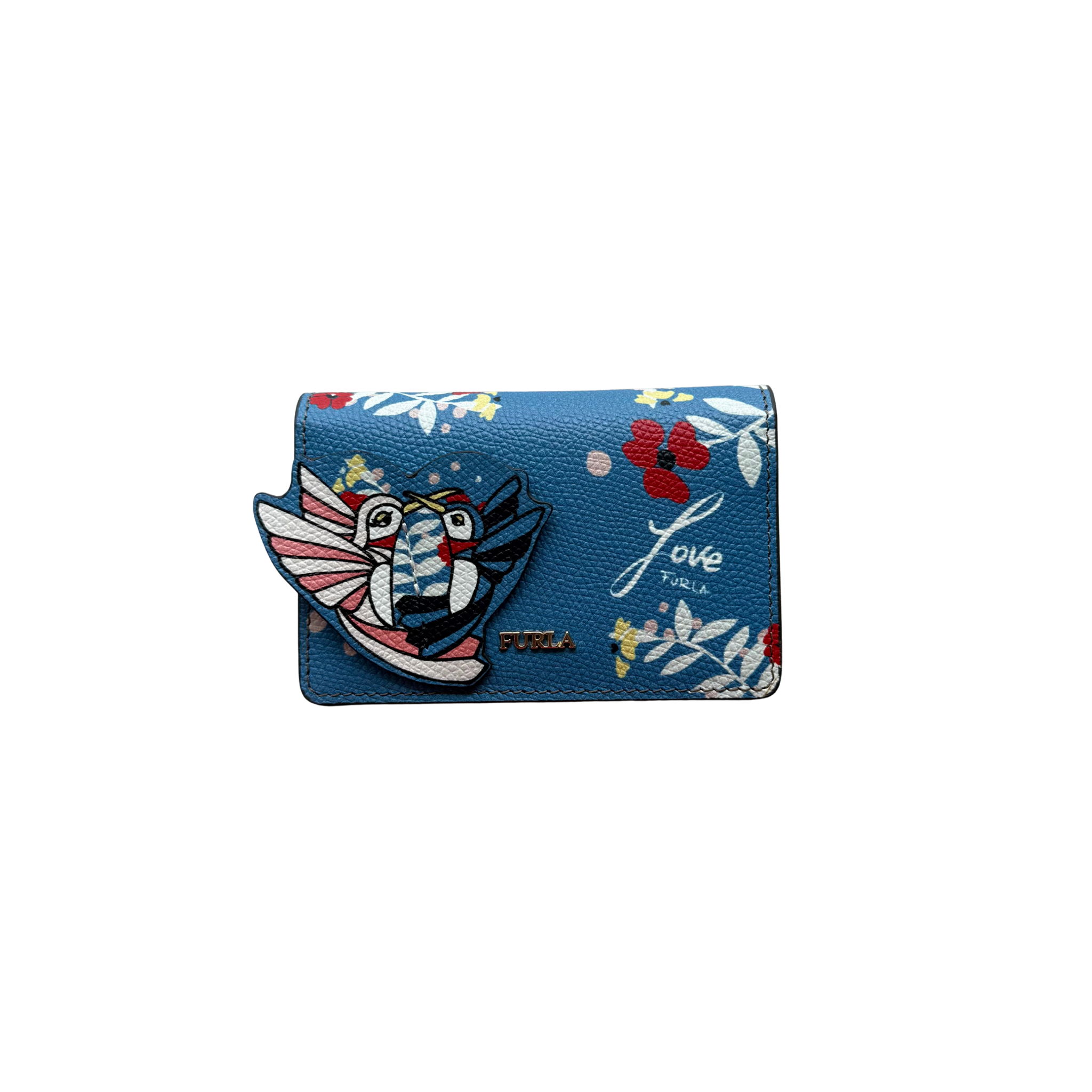 Furla "Love Furla" Compact Wallet Multicolor