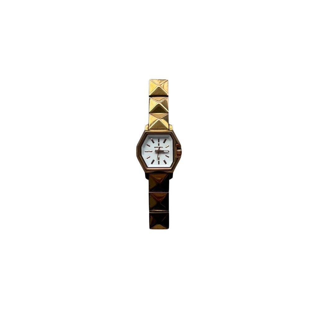 Diesel DZ-5299 Vintage Watch Gold