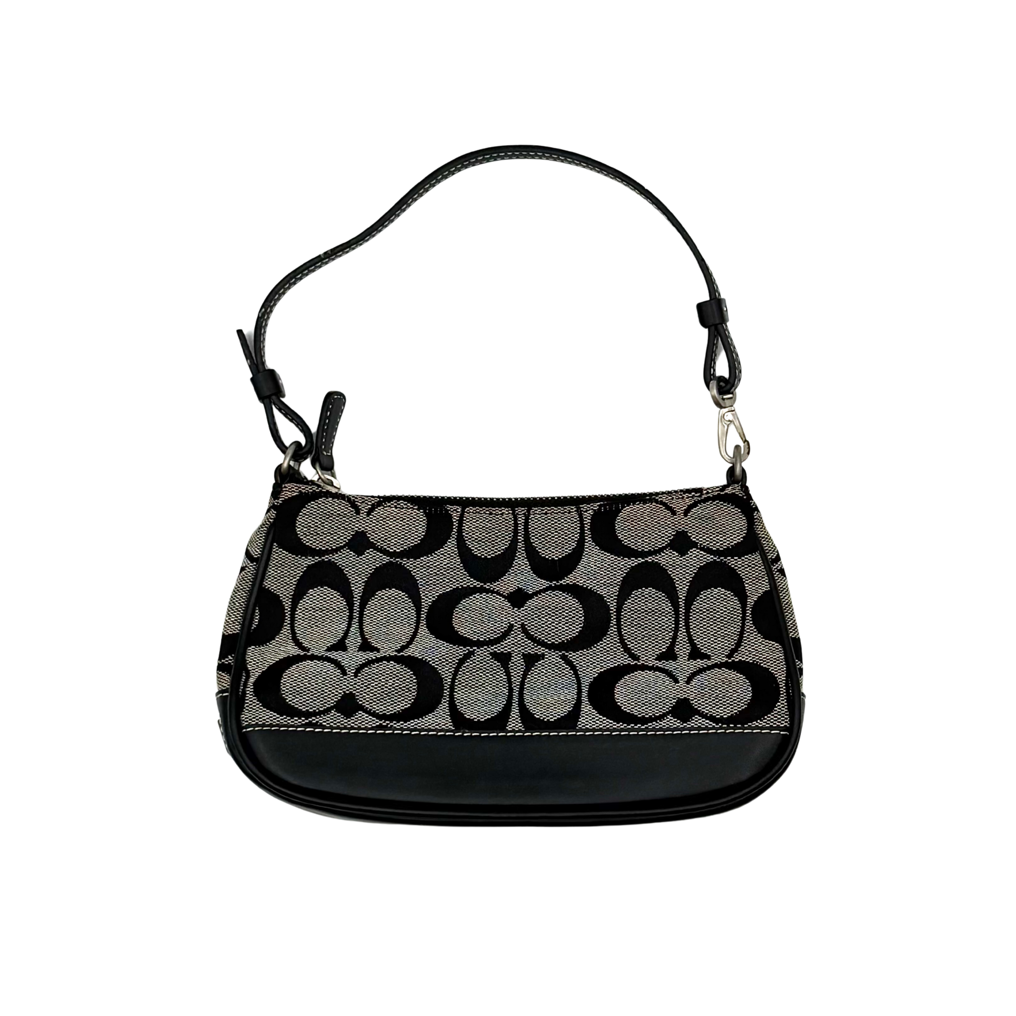Coach Y2K Demi Shoulder Bag Black/Grey