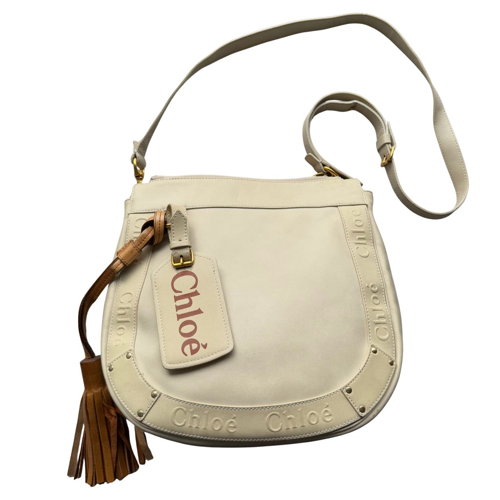 Chloe Eden Crossbody Bag Cream