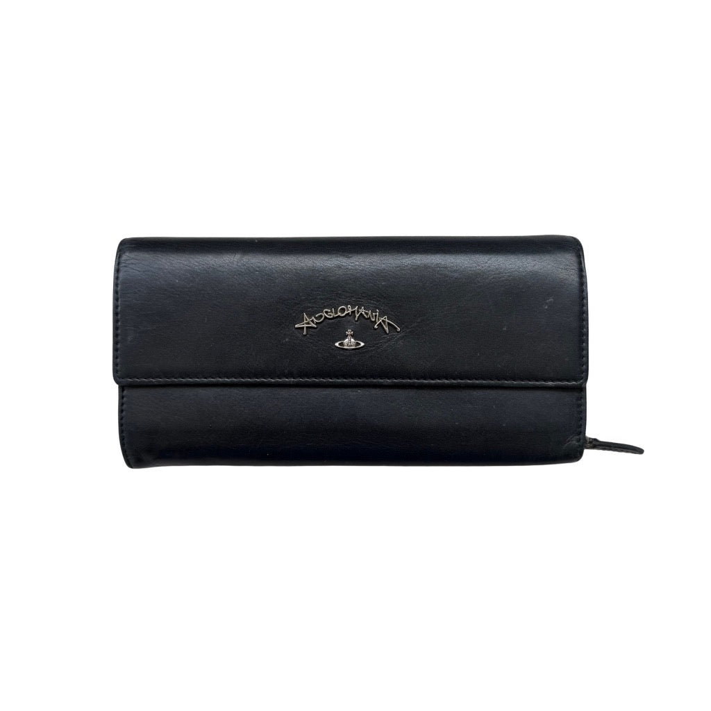 Vivienne Westwood Anglomania Orb Long Wallet Black