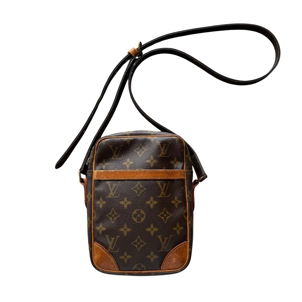 Louis Vuitton Monogram Danube Crossbody Bag Brown