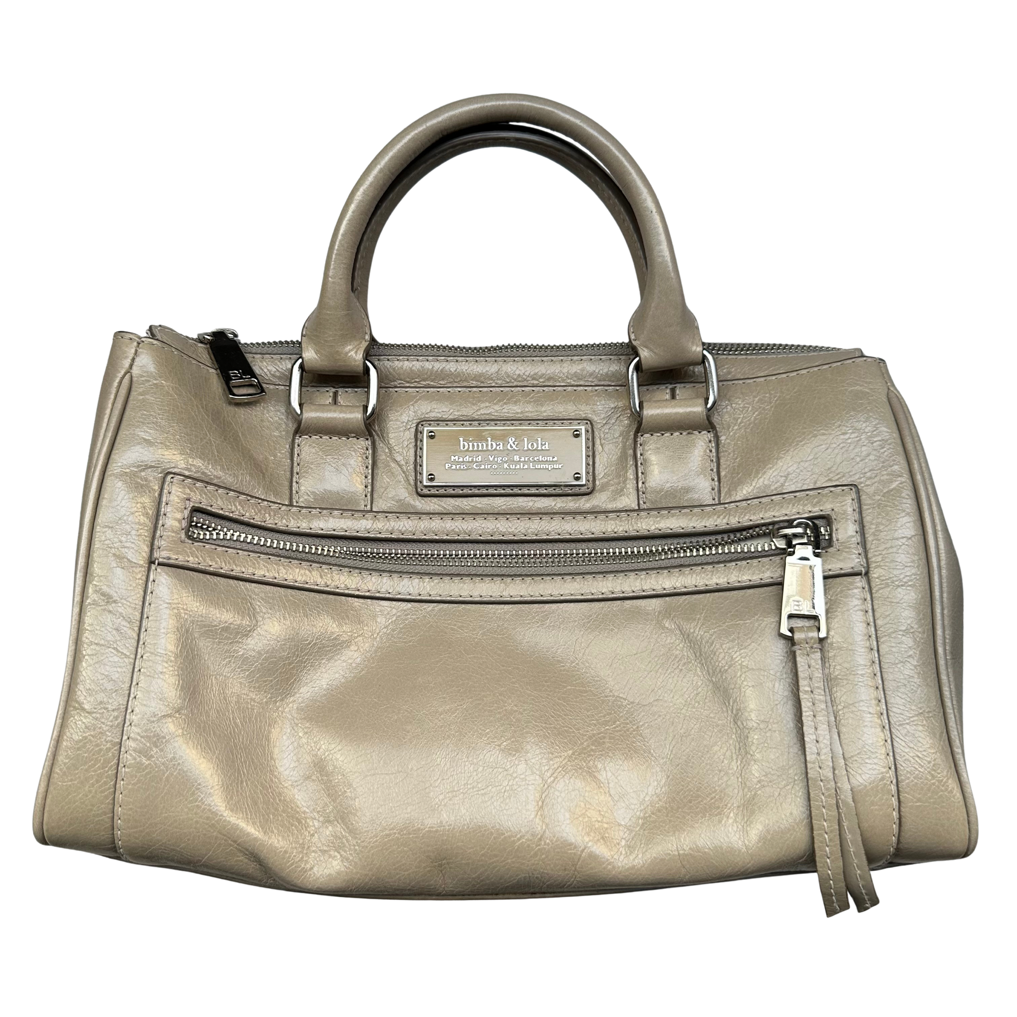 Bimba & Lola Leather Shoulder Bag