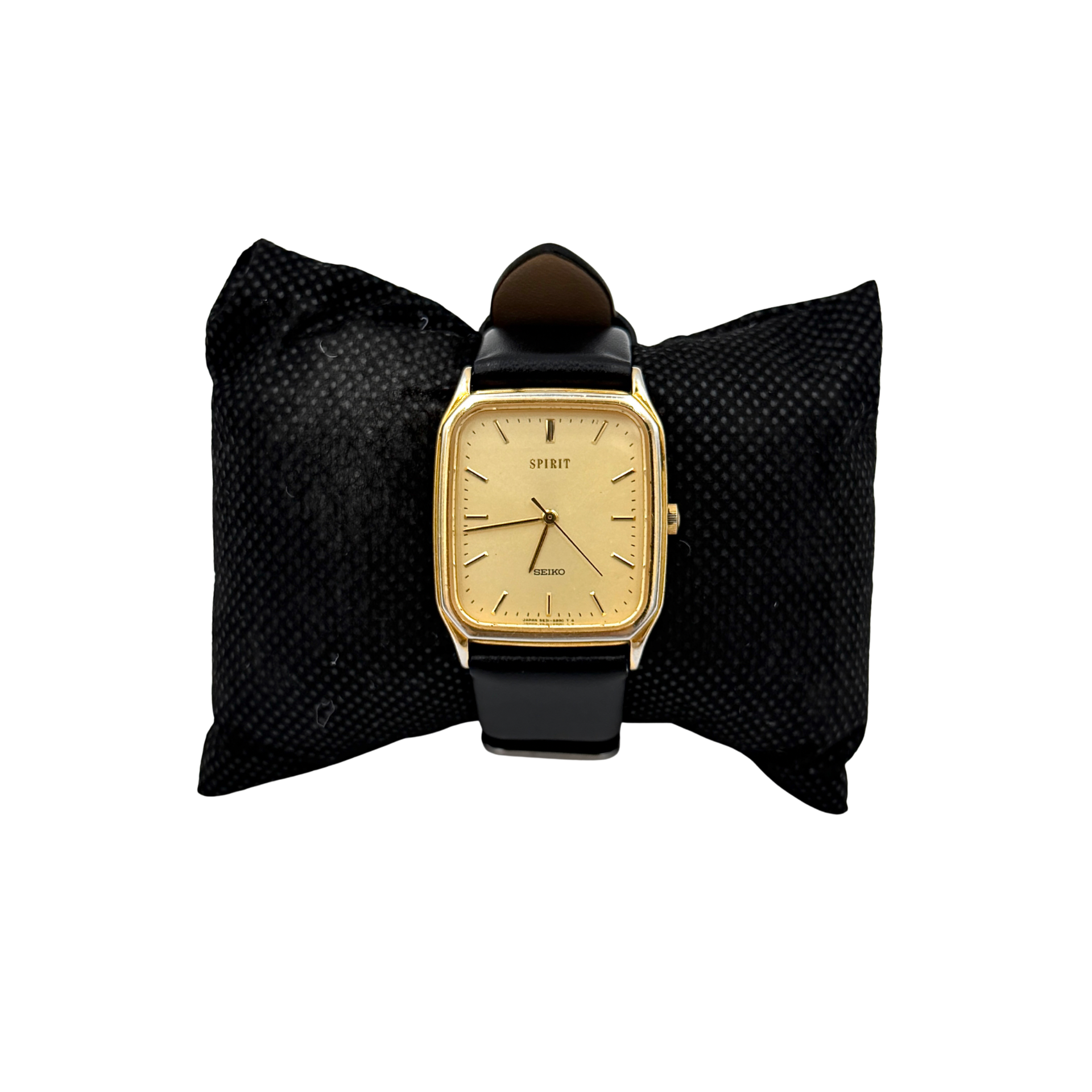 Seiko Spirit 5E31-5B50 Watch Gold