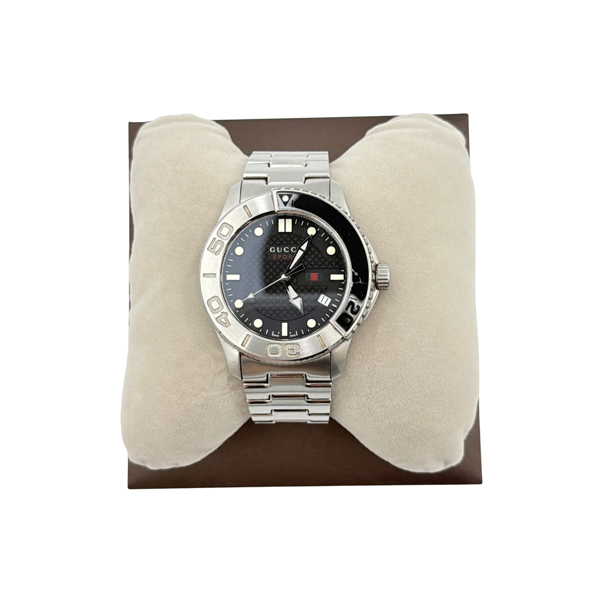 Gucci G-Timeless Sport Watch Silver