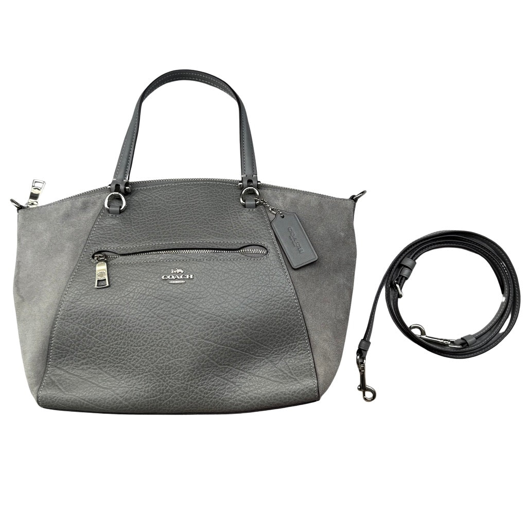 Coach Prairie Satchel ShoulderBag Grey