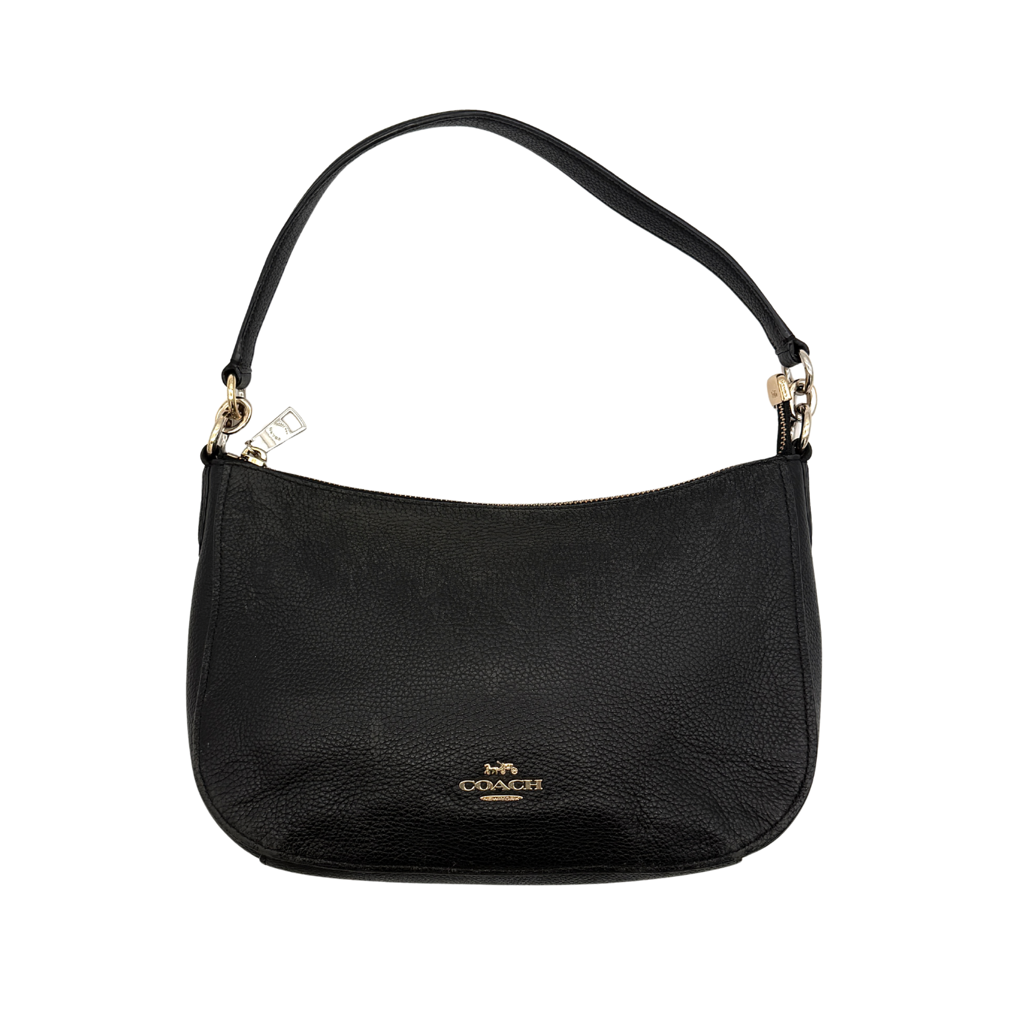 Coach Sutton Hobo Shoulder Bag Black