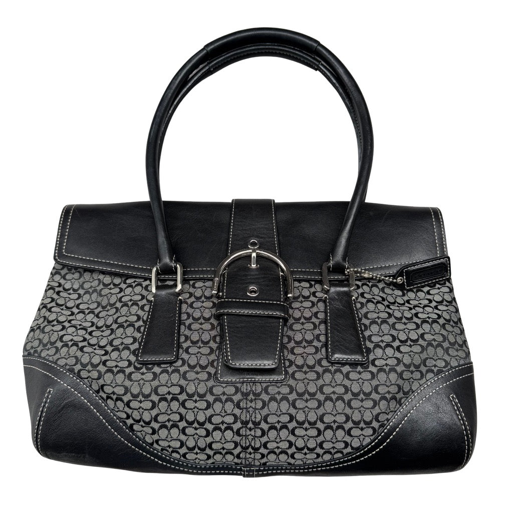 Coach Y2K Soho Shoulder Bag Grey/Black