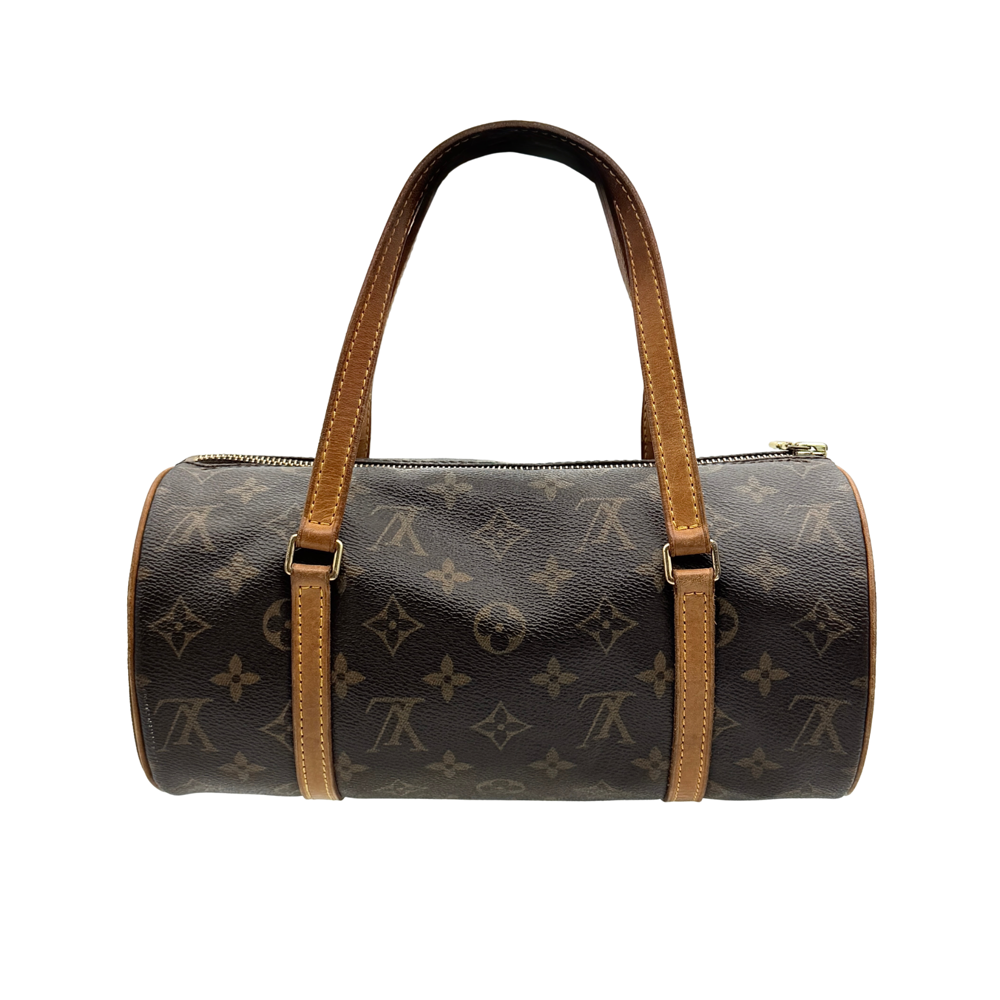 Louis Vuitton Monogram Papillon 26 Handbag Brown