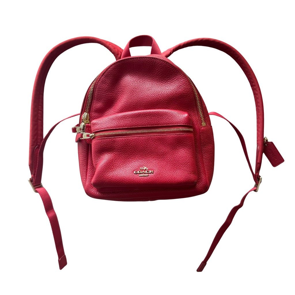 Coach Mini Charlie Backpack Red