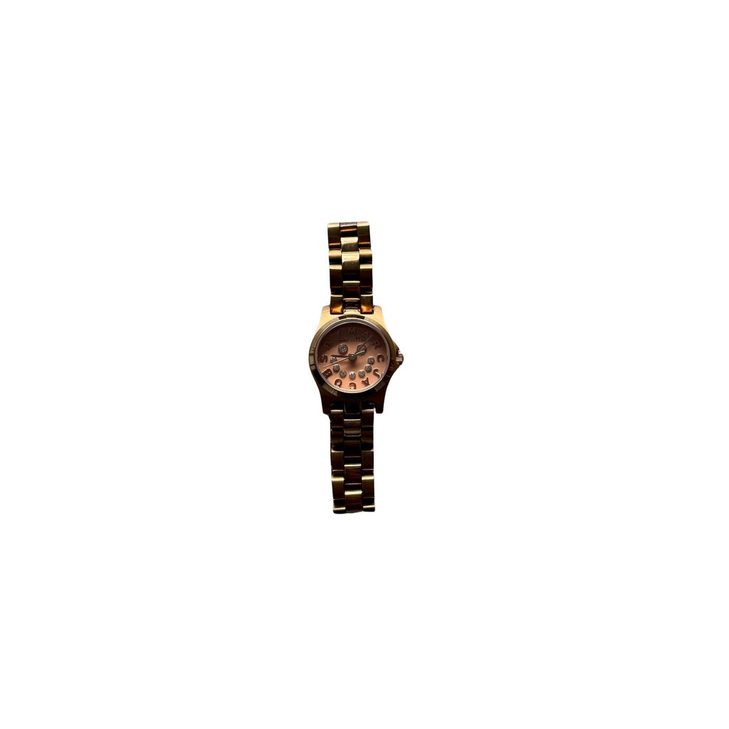 Marc Jacobs Light Pink Dial Rose Gold Watch