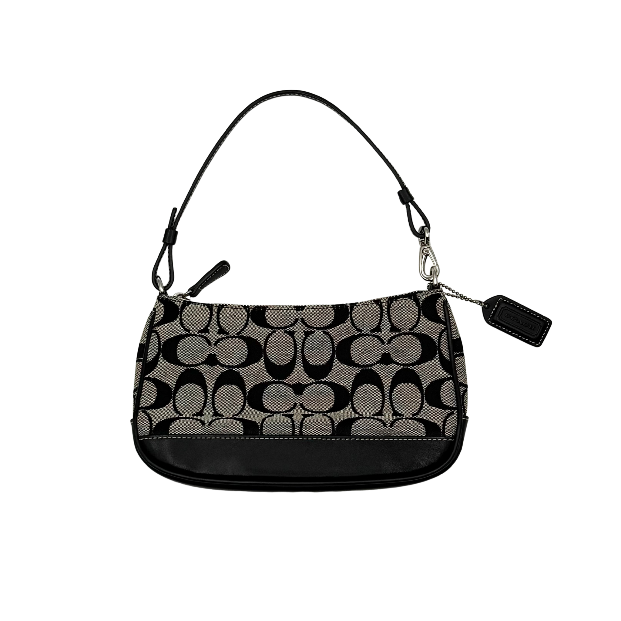 Coach Y2K Demi Shoulder Bag Black/Grey