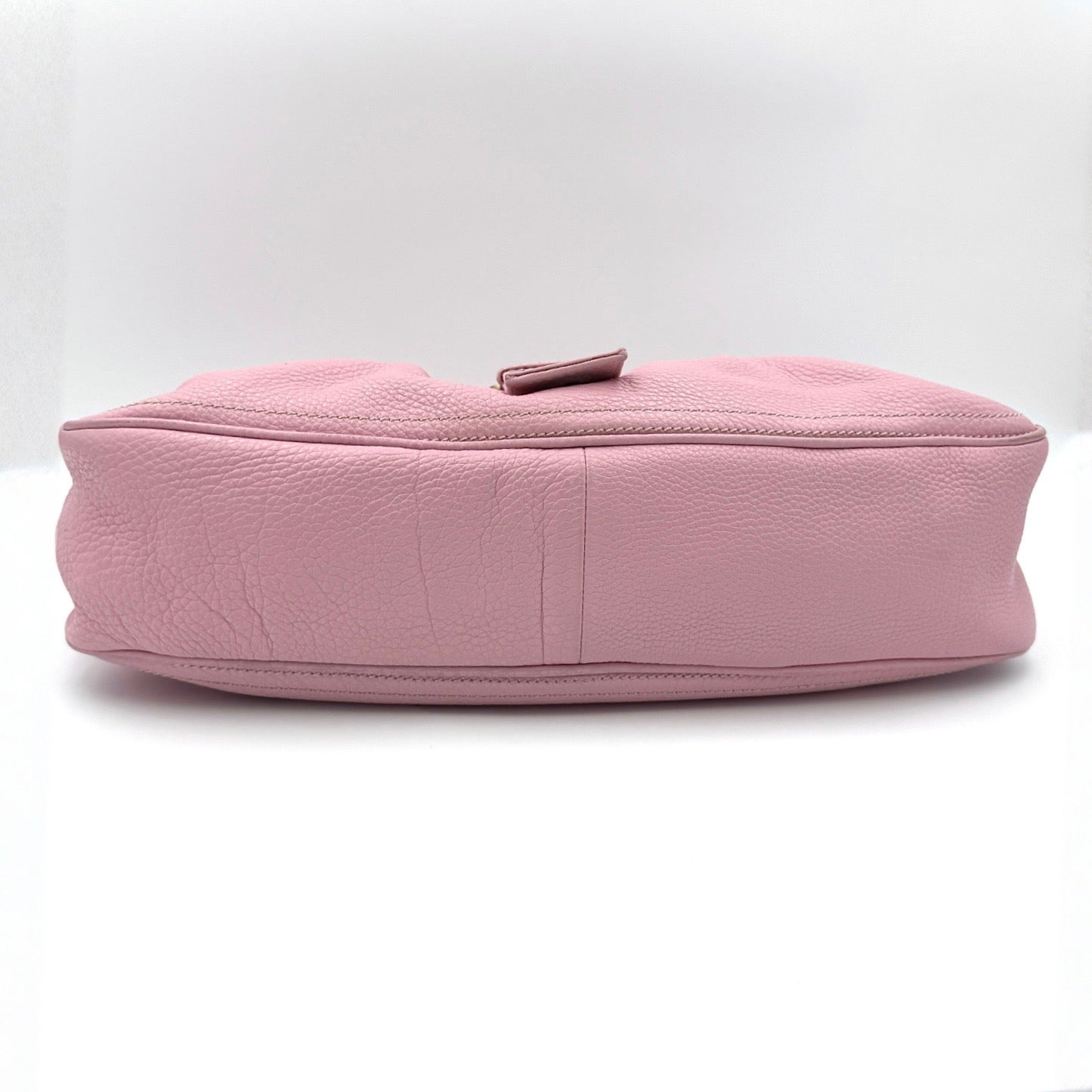 Celine Y2K Bubblegum Buckle Shoulder Bag Pink