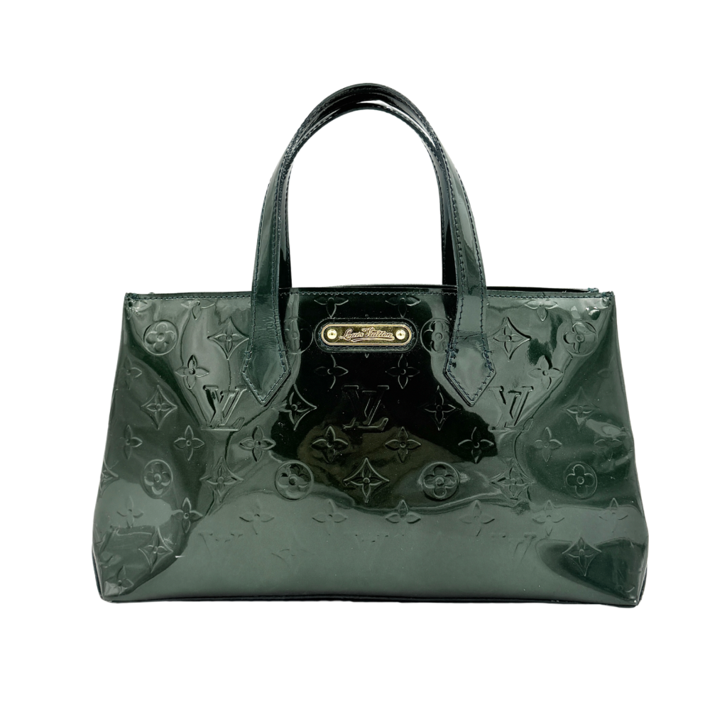 Louis Vuitton Monogram PM Bag Wilshire Vernis Green