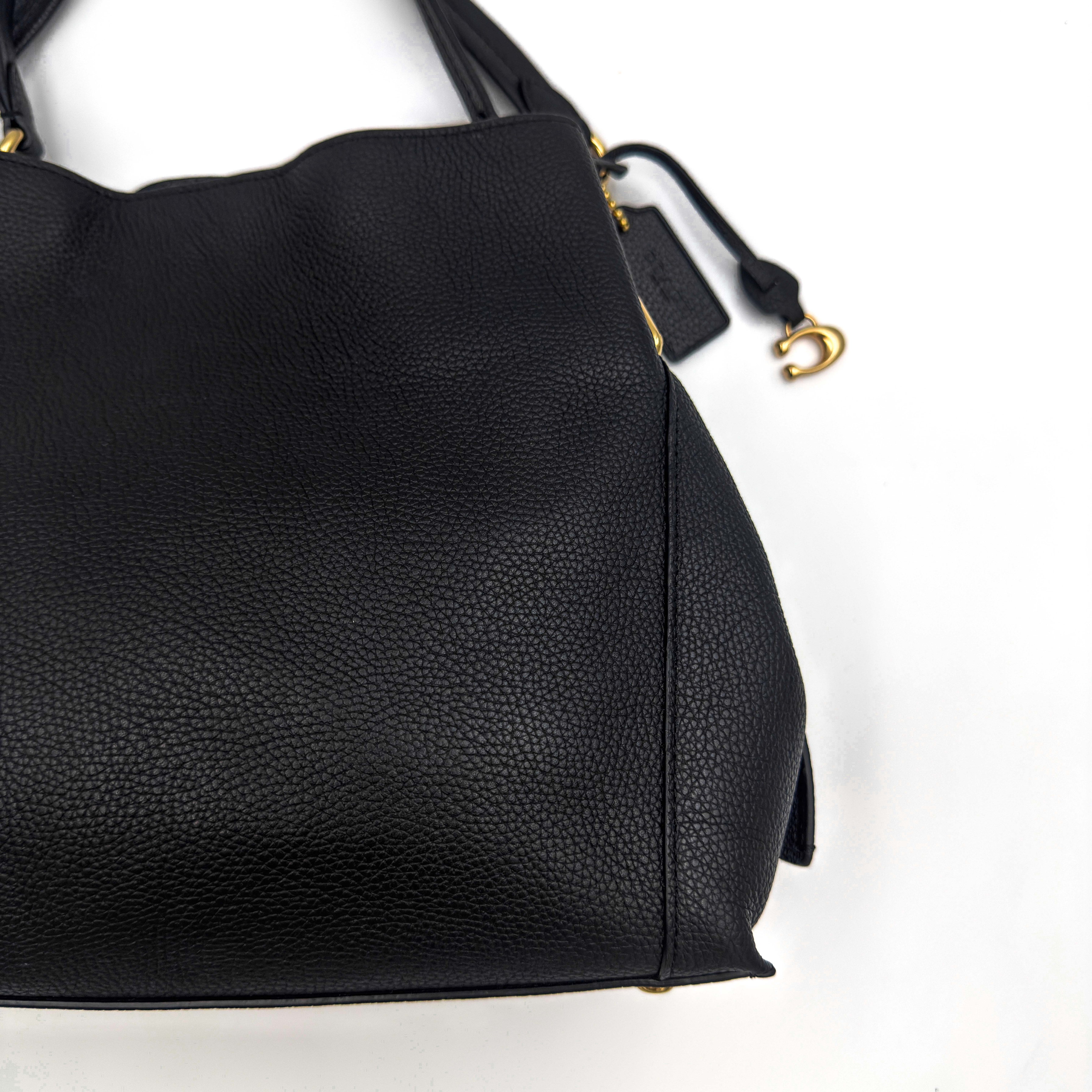 Coach Dalton 31 Shoulder Bag Black