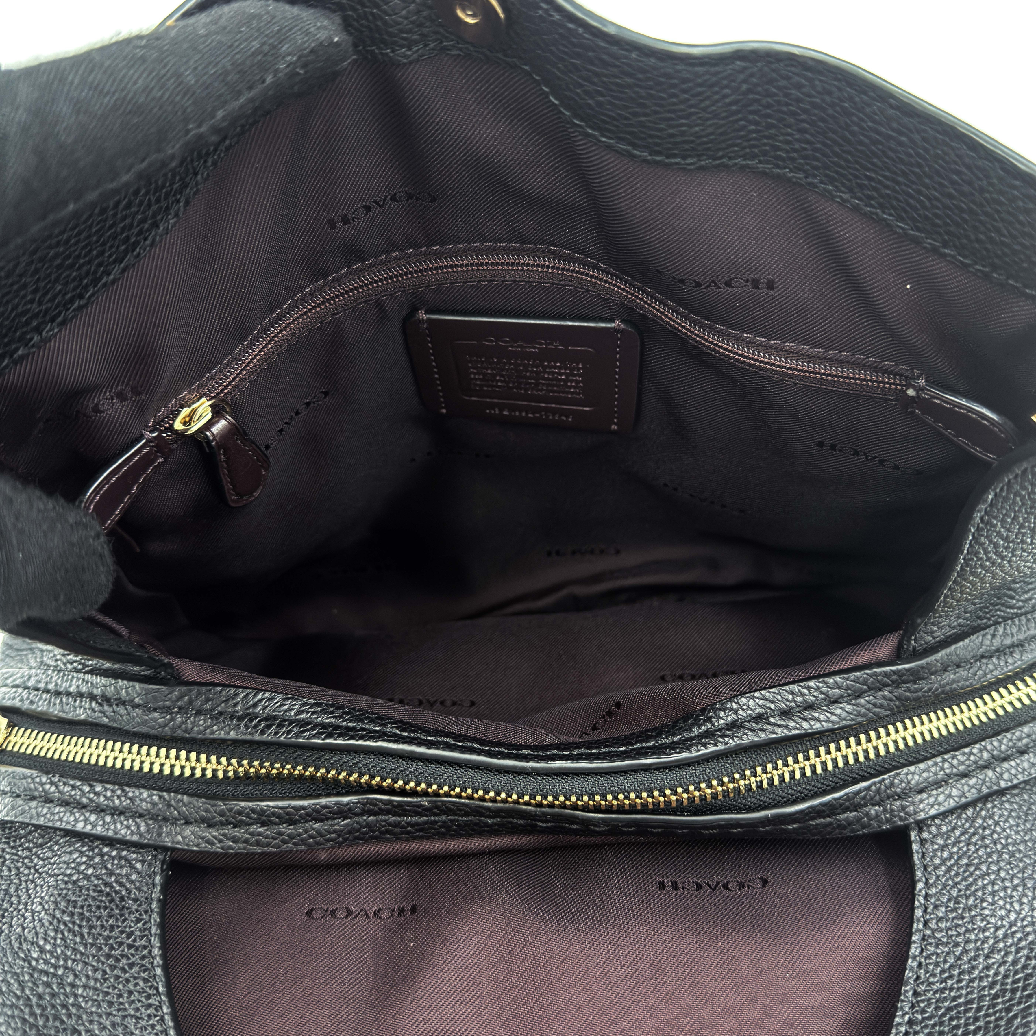 Coach Dalton 31 Shoulder Bag Black