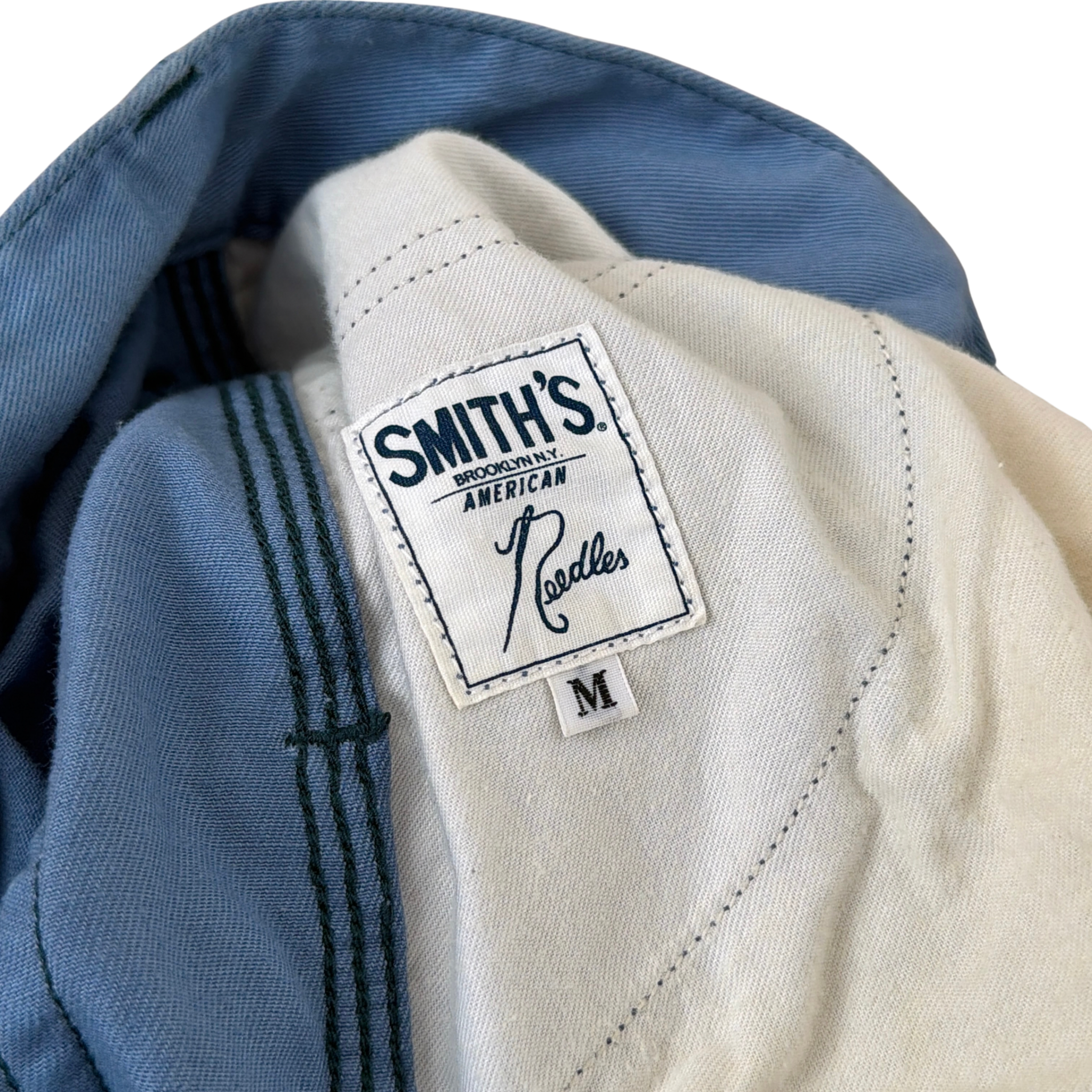 (M) Needles x Smith's Cotton Twill Painter Pant Dust Blue