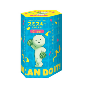 Smiski collectible figure, glow-in-the-dark mini character in quirky poses, perfect for shelves and desks.