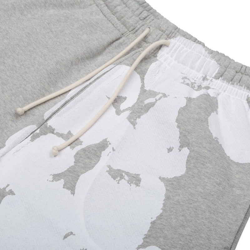 Denim Tears Big Cotton Wreath Sweatpants Grey