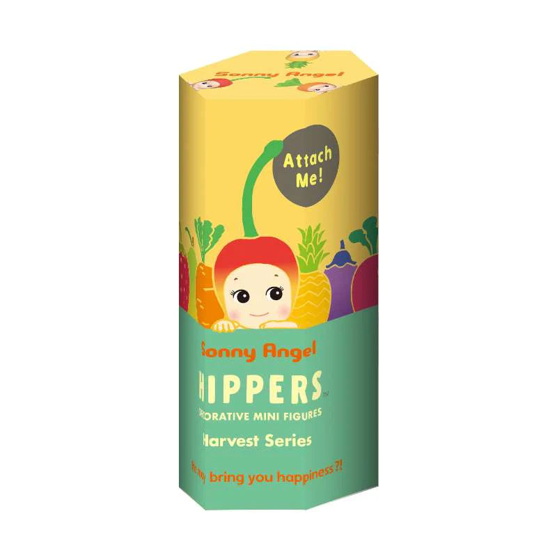 Sonny Angel collectible figure from Hippers Harvest Series, featuring a charming mini angel design with themed headgear.